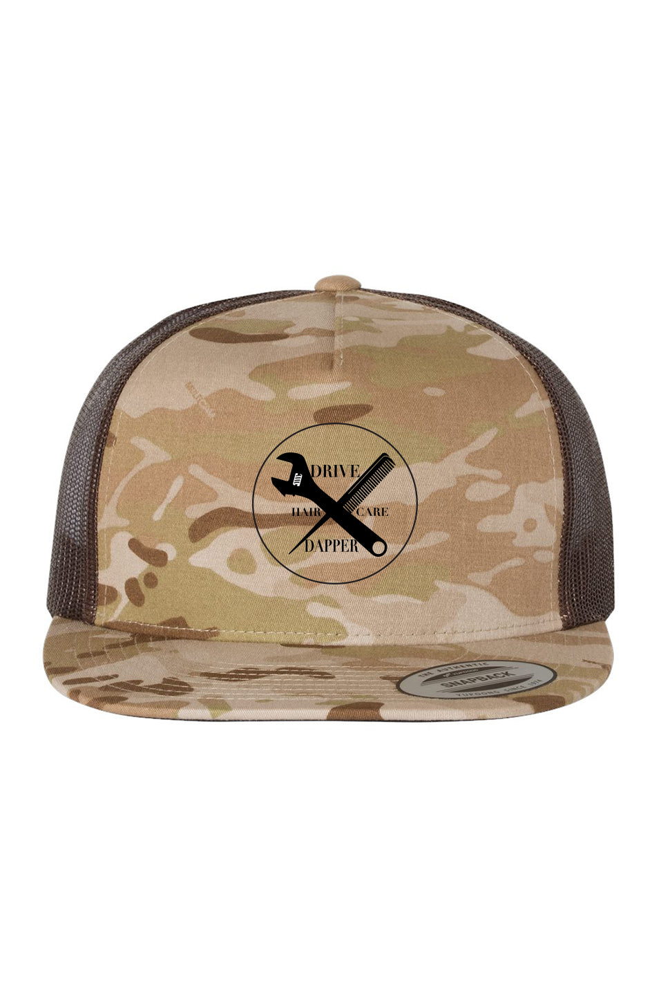 Wrench and Comb Desert Camo Snapback