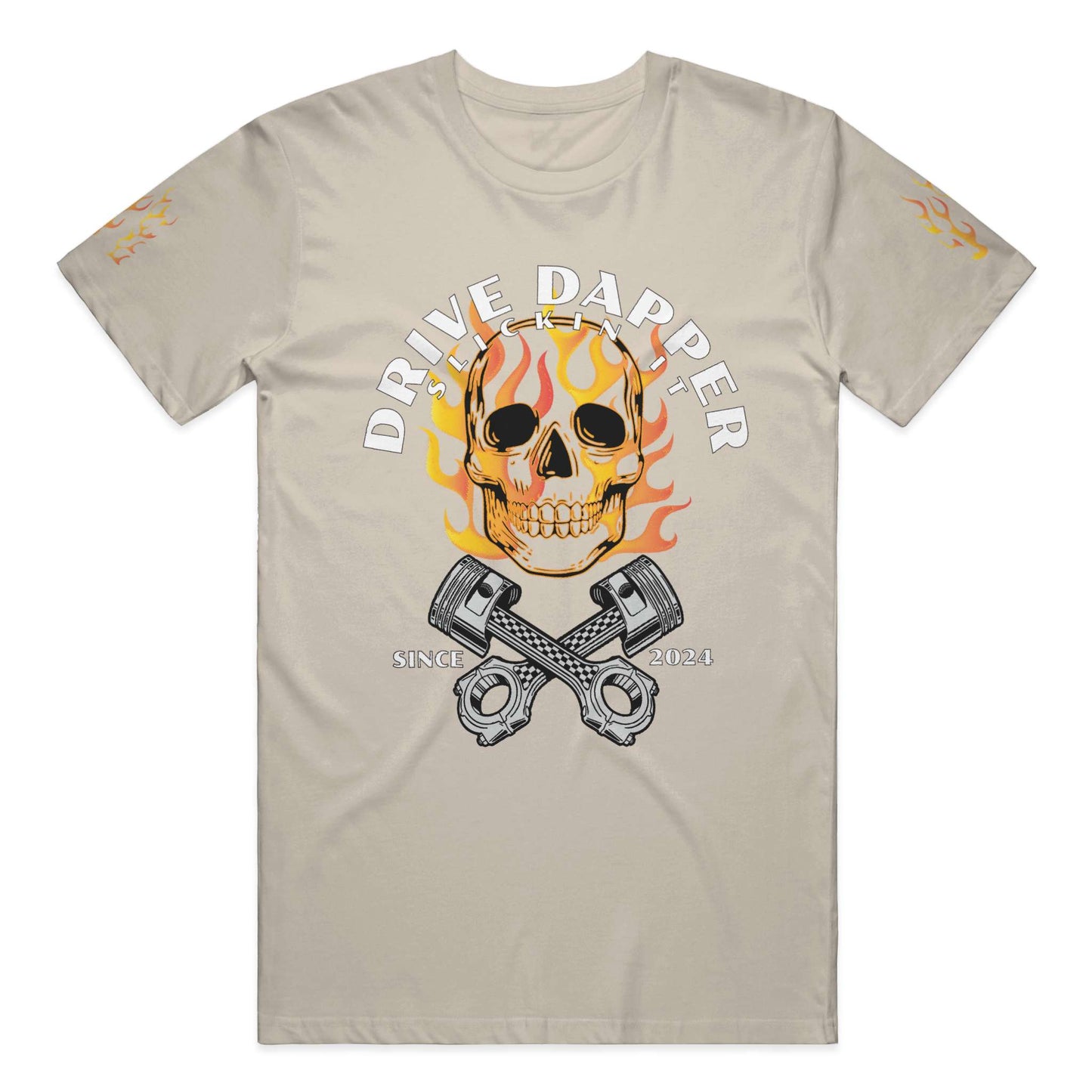 Flaming Skull Racer