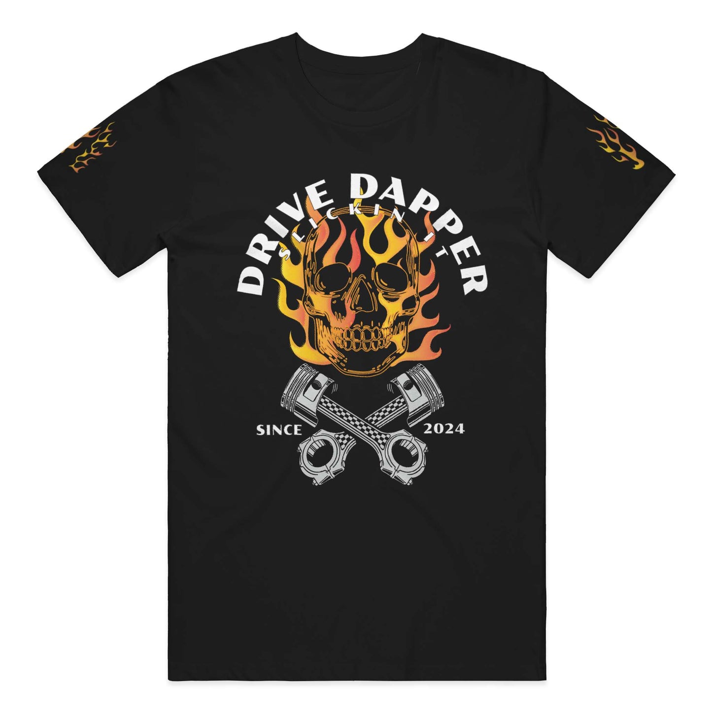Flaming Skull Racer