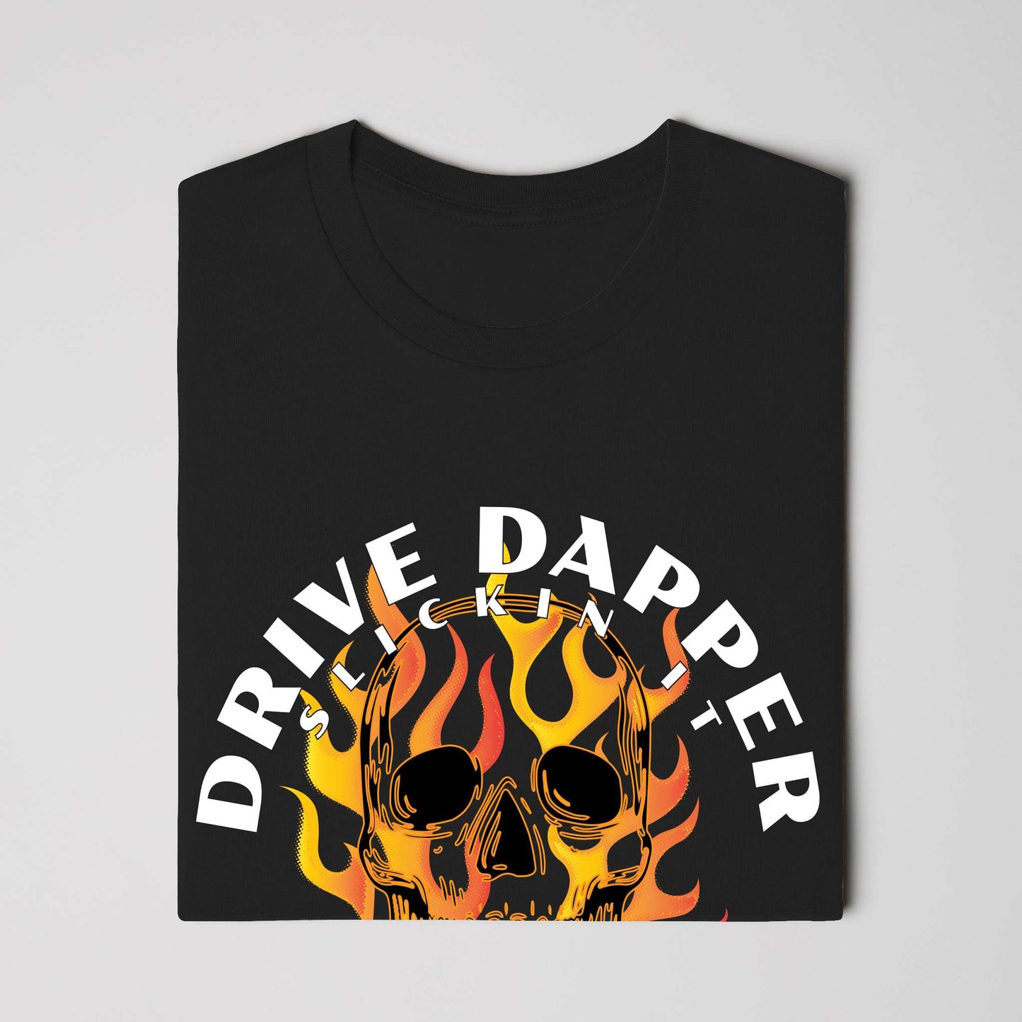 Flaming Skull Racer