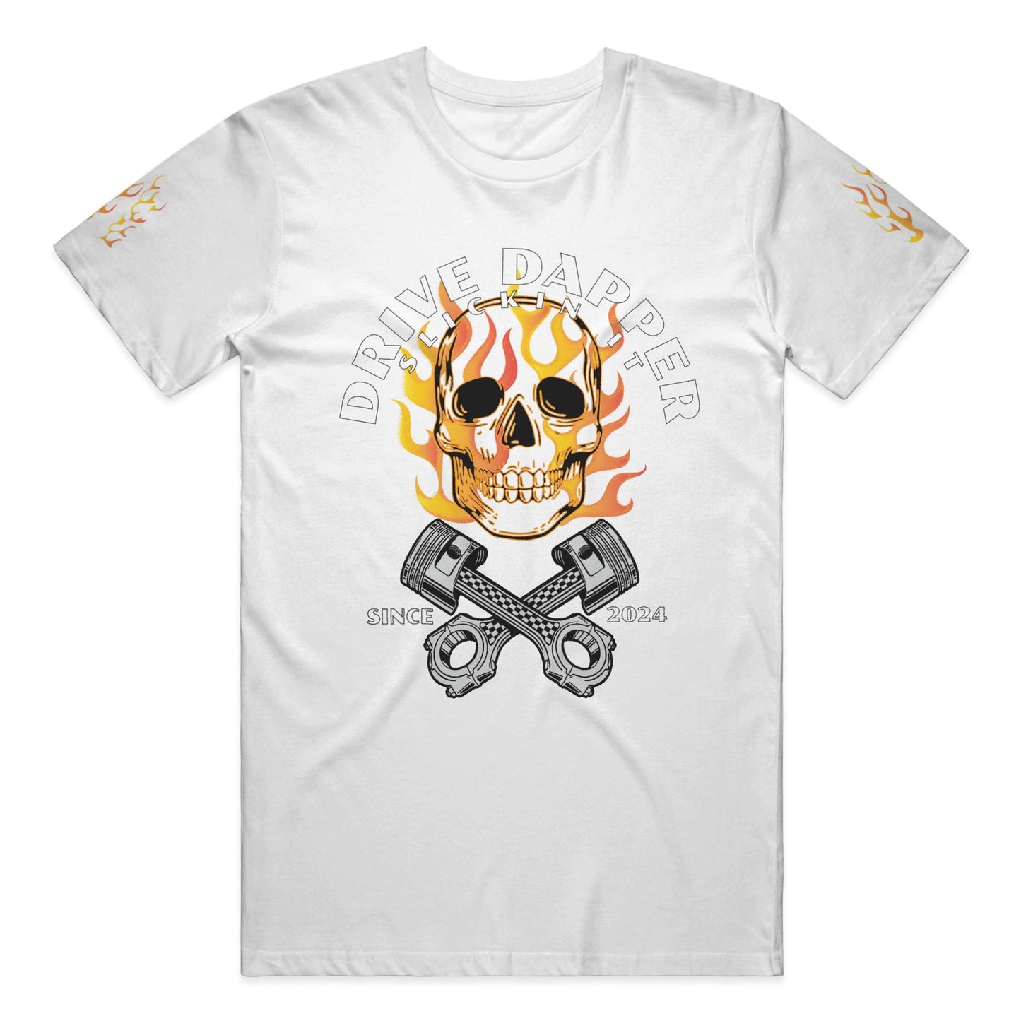 Flaming Skull Racer
