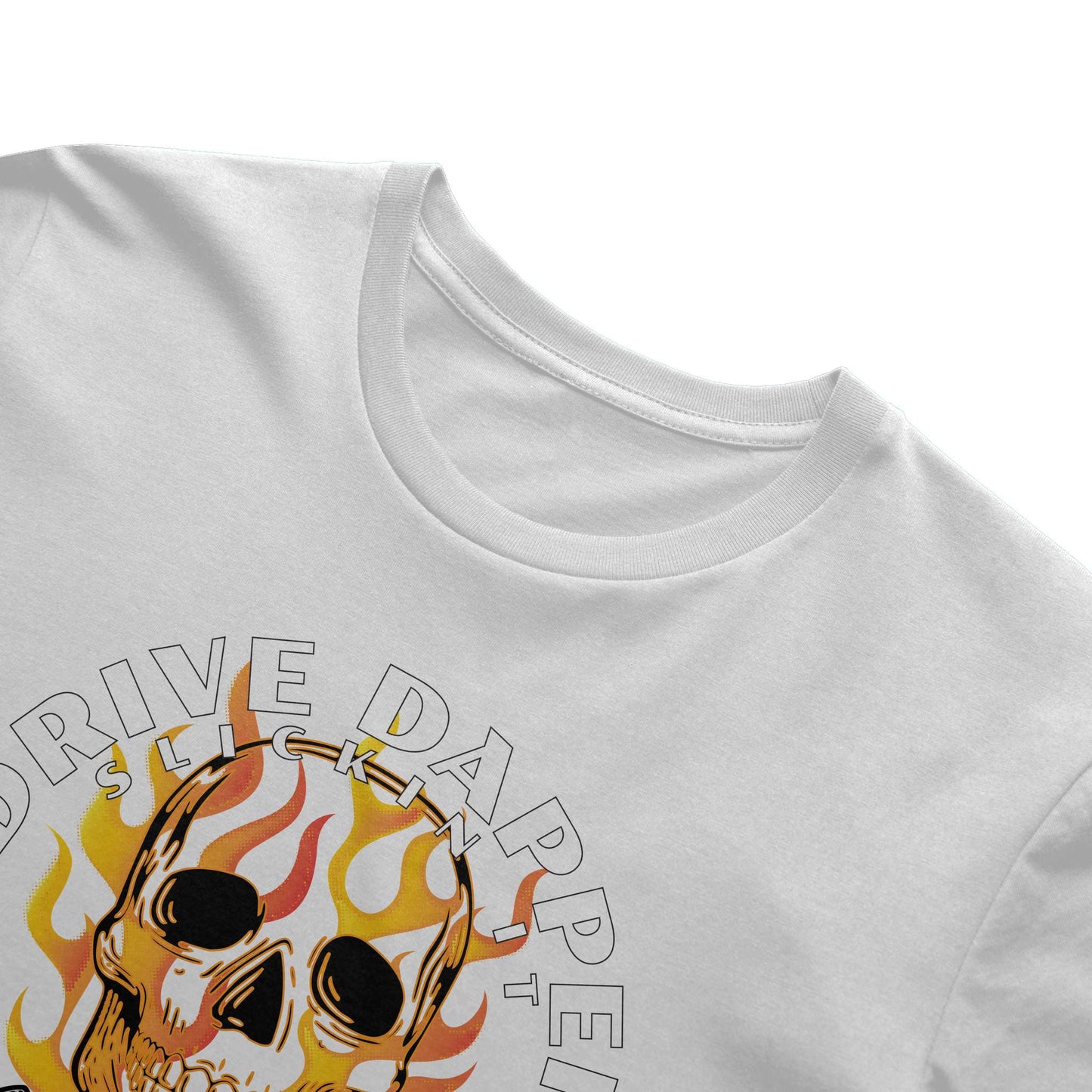 Flaming Skull Racer