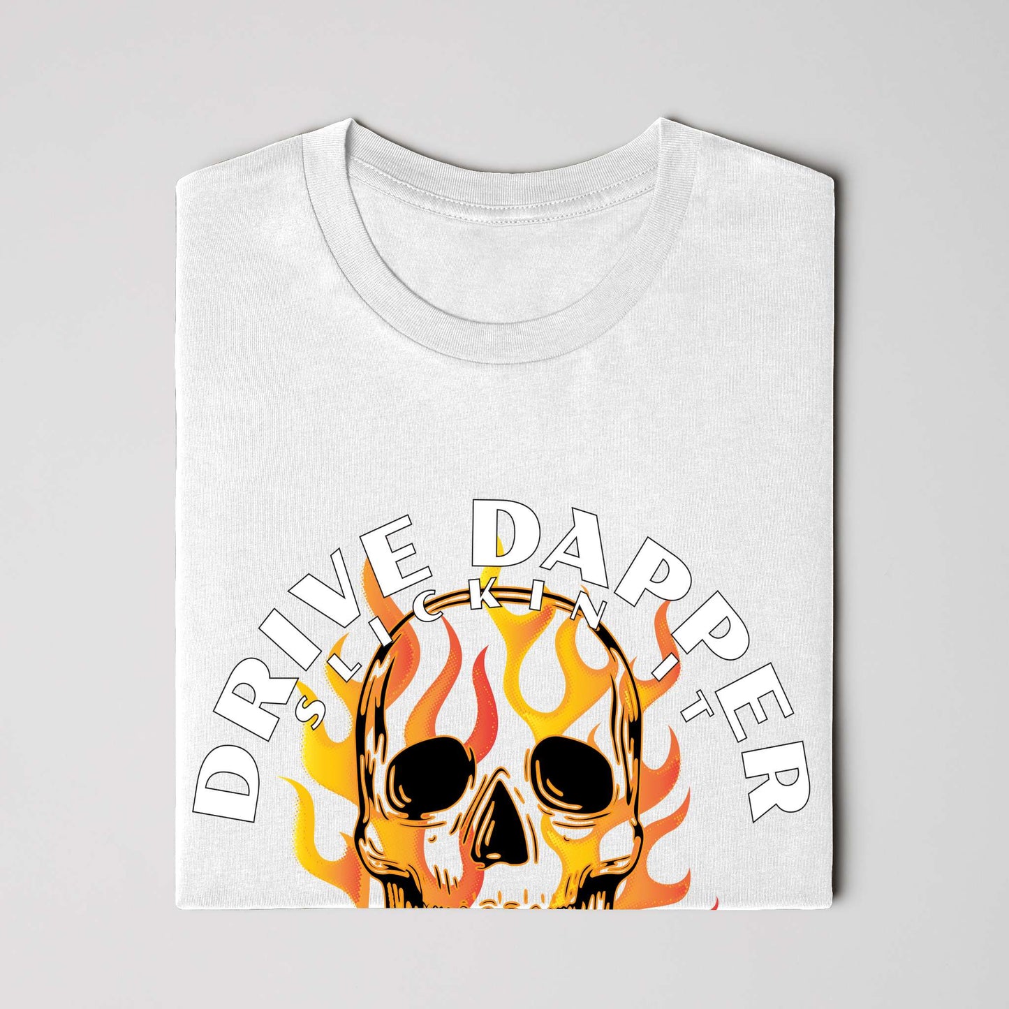 Flaming Skull Racer
