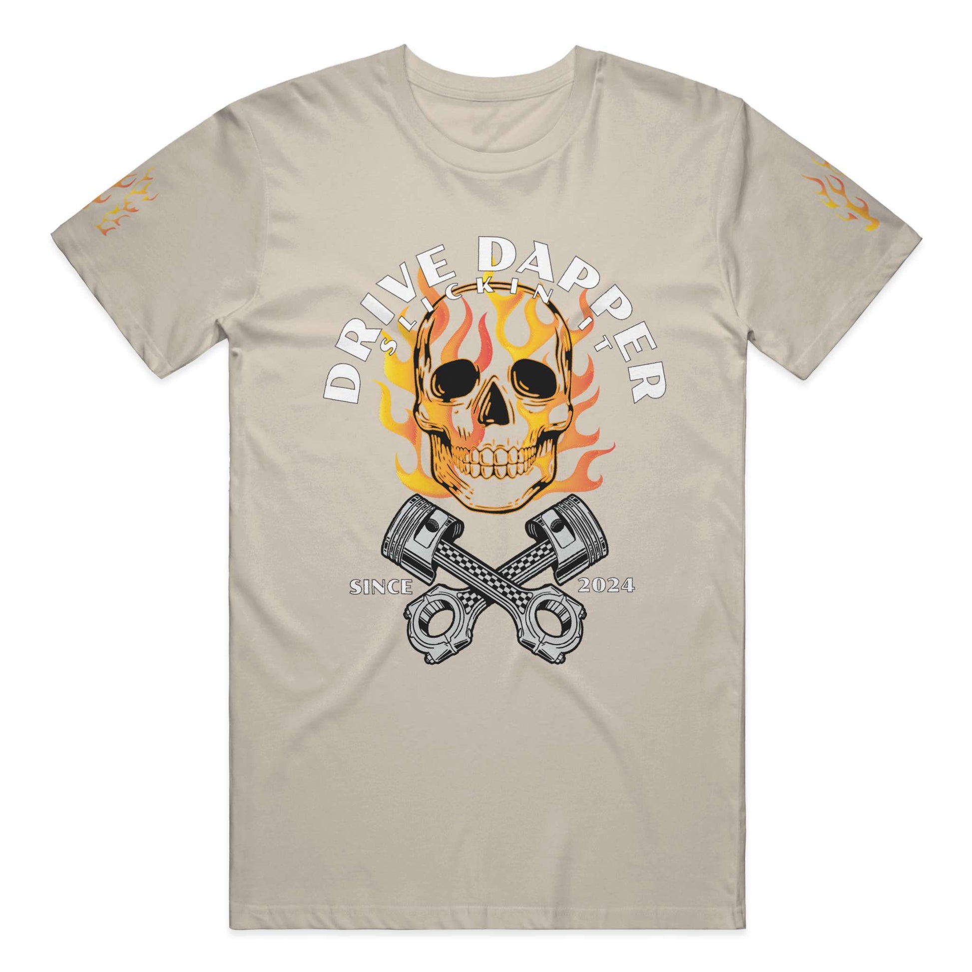 Flaming Skull Racer
