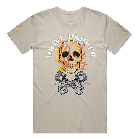 Flaming Skull Racer